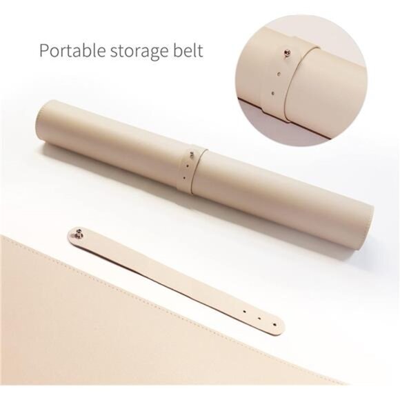 Dual-Sided Desk Pad, Natural Cork & PU Leather Mouse mats for Office and Home - Picture 4 of 8